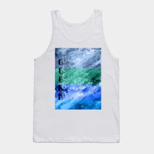 Colourful ocean design Tank Top